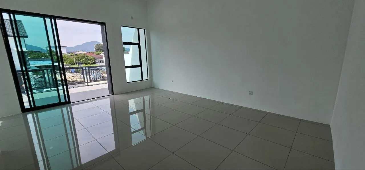 Upstairs family area of the Ampang Cove terrace unit