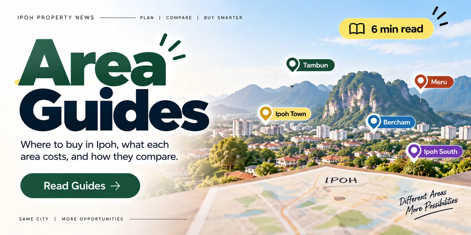 Area guides — where to buy in Ipoh and what each area costs