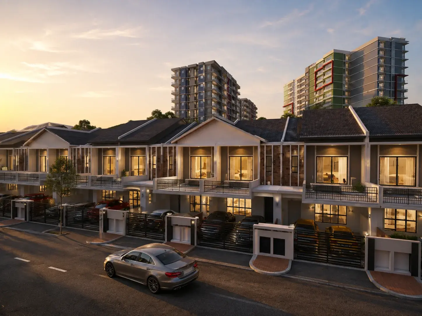 Urban FORResSSTss (GCB) — double storey terrace in Bercham, Ipoh
