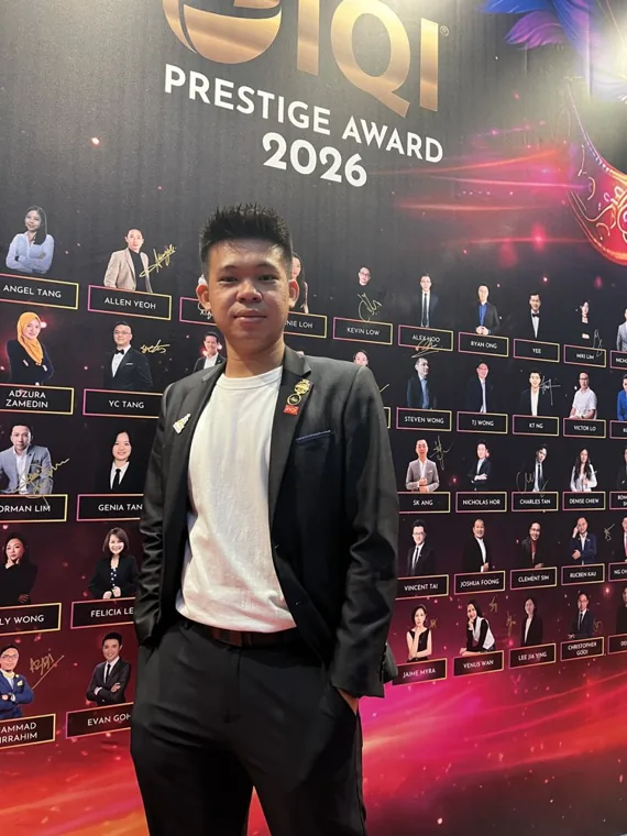 MaSk Chan, IQI property negotiator in Ipoh