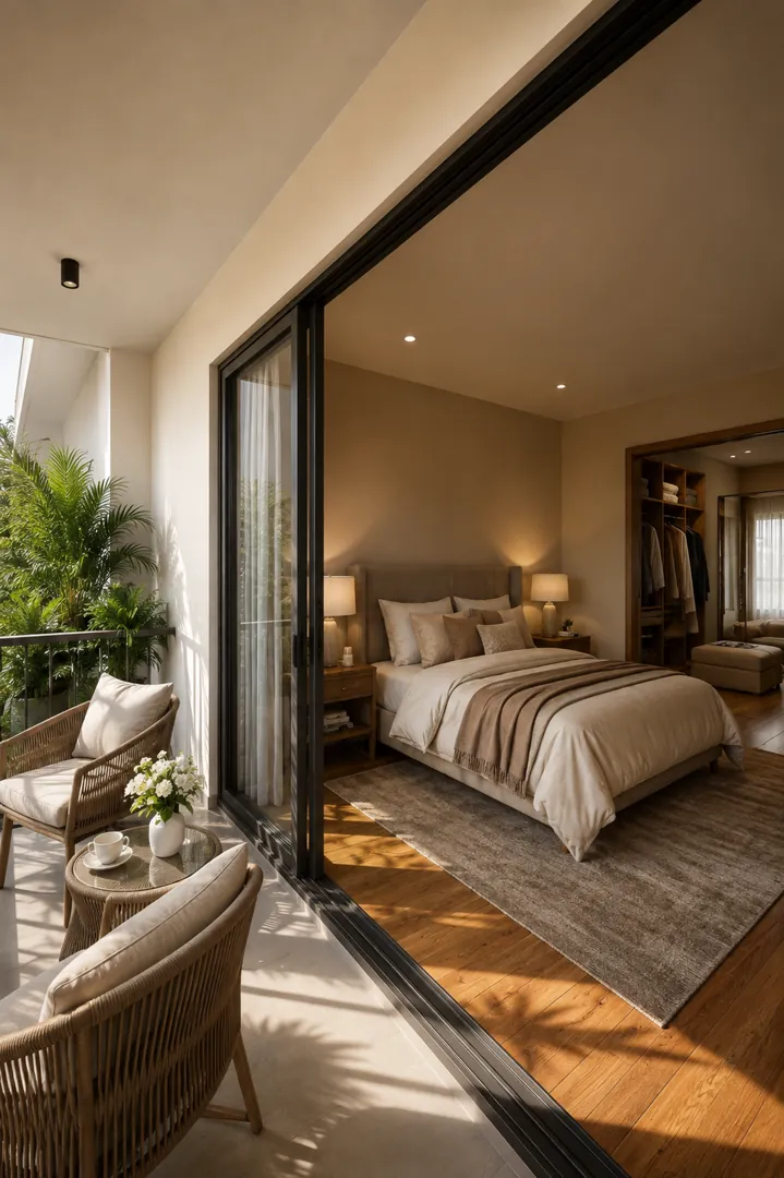 Urban FORResSSTss WT artist impression: master bedroom